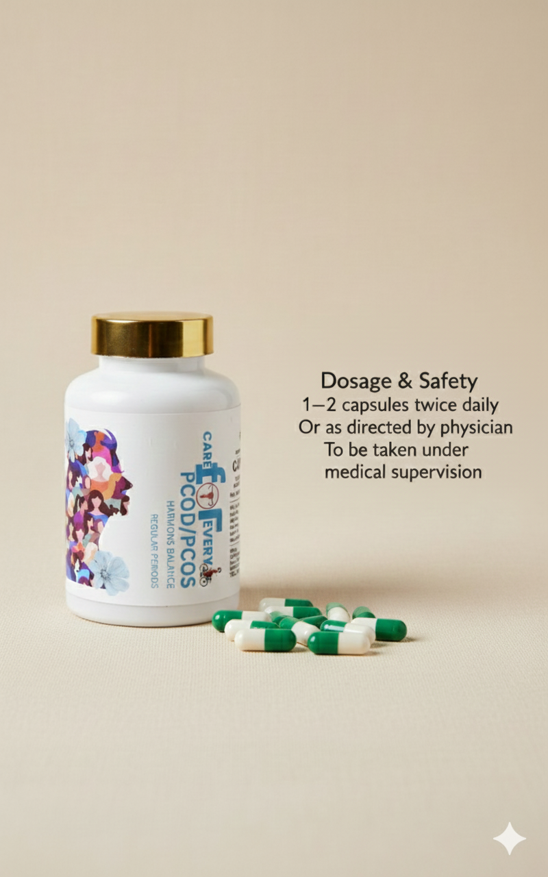 CareForEveryCycle PCOD/PCOS Support Supplement