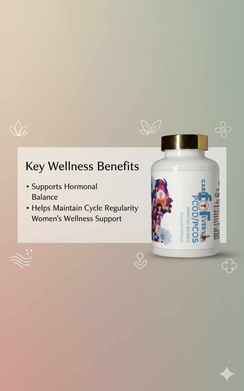 CareForEveryCycle PCOD/PCOS Support Supplement
