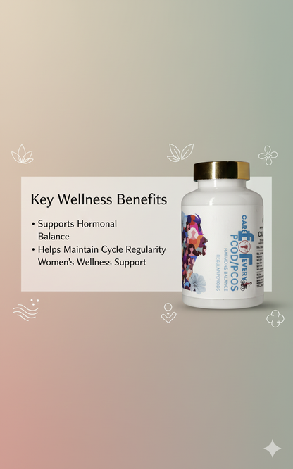 CareForEveryCycle PCOD/PCOS Support Supplement