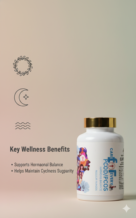 CareForEveryCycle PCOD/PCOS Support Supplement